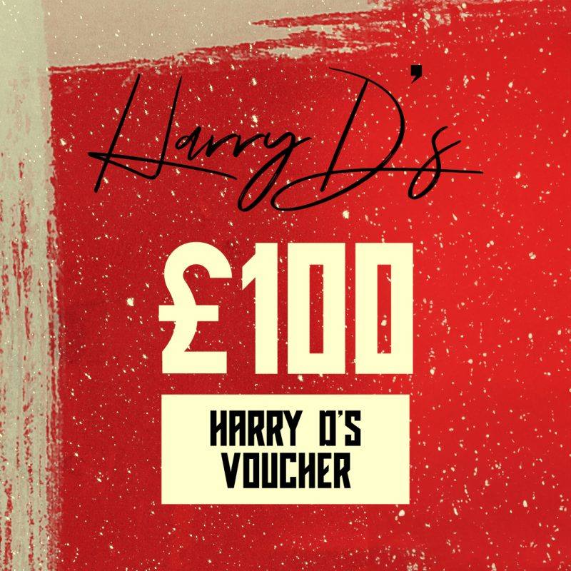 £100 Harry D’s Voucher Crues Giveaways