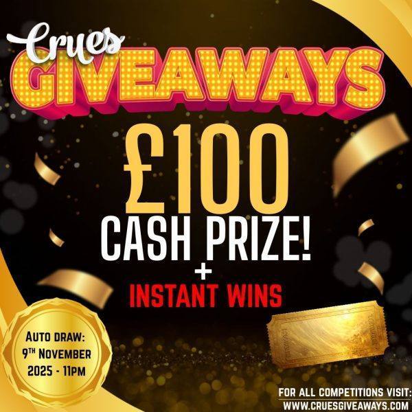 Win £100 Cash + £100 Instant Wins